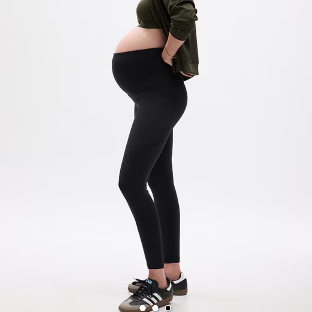 Gap Maternity Recycled Power Full Panel 7/8 Leggings